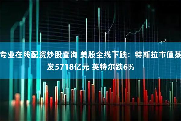 专业在线配资炒股查询 美股全线下跌：特斯拉市值蒸发5718亿元 英特尔跌6%